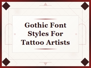 Medieval Blackletter Fonts for Tattoo Artists — Gothic Script Styles Guide